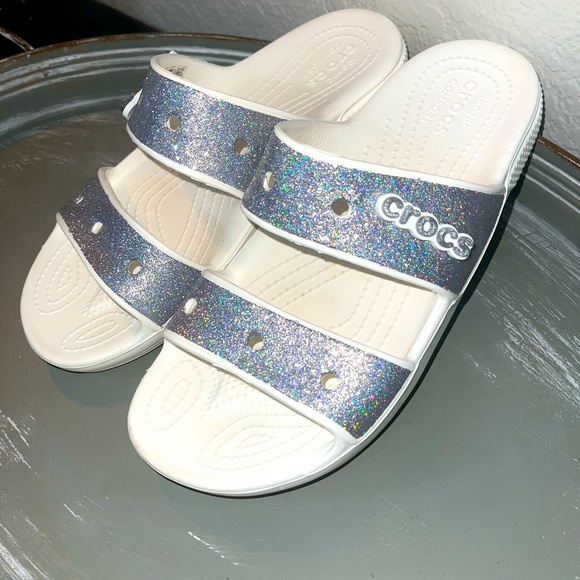 Crocs Sparkly Sandels - Picture 2 of 3